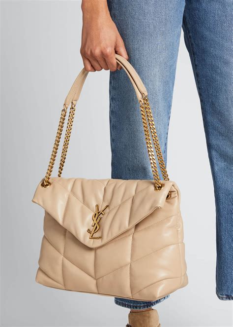 classic ysl flap bag|saint laurent quilted shoulder bag.